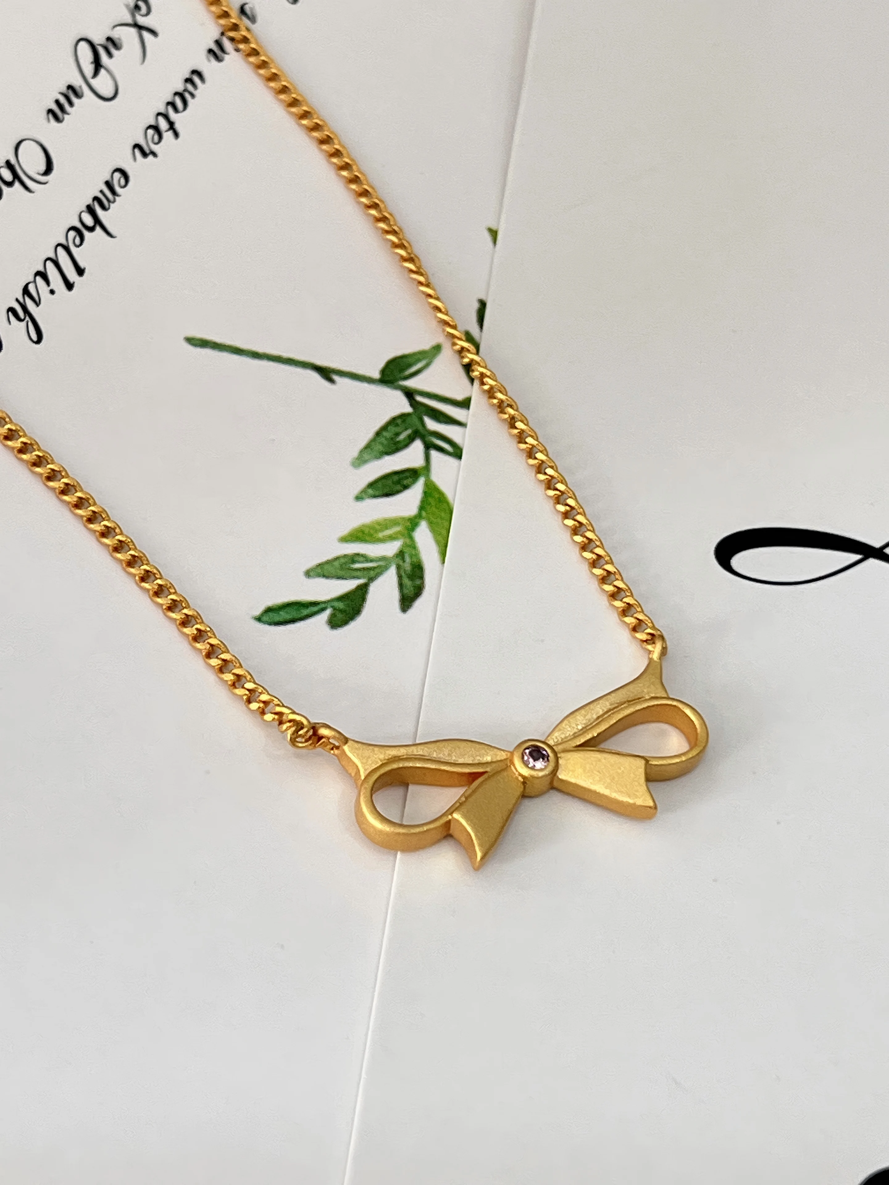 Cross-border European & American Fashion Minimalist Bow Necklace Niche Design Versatile Jewelry Direct Sales & Wholesale 
Cross-border European & American Fashion Minimalist Bow Necklace Niche Design Versatile Jewelry Direct Sales & Wholesale