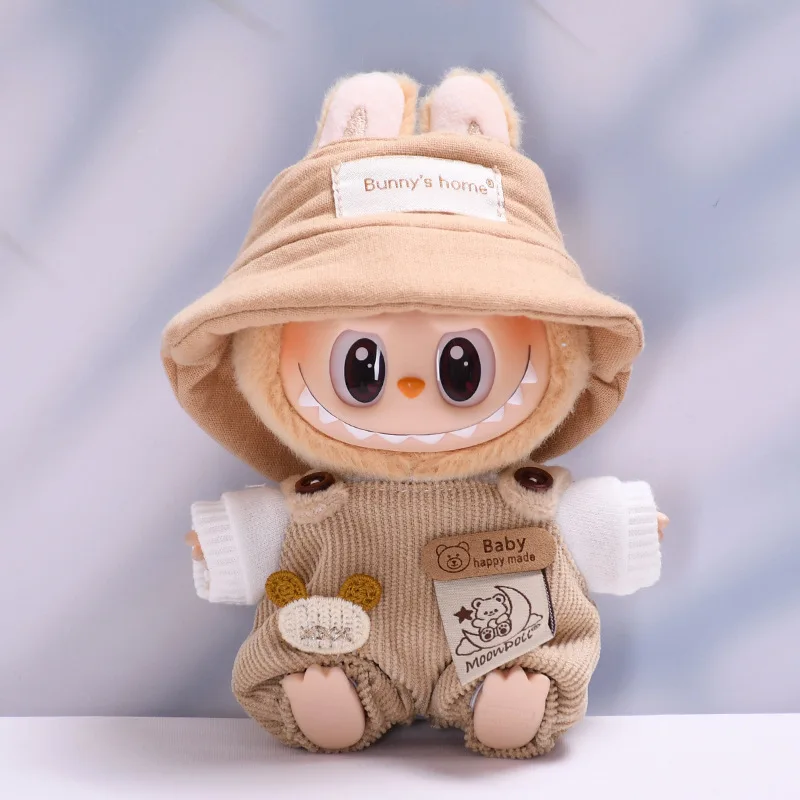 Labubu Doll Clothes Moon Bear Strap Pants 17cm Plush Doll Clothes Accessories Labubu I II Idol Doll Sitting Party Accessories
Labubu Doll Clothes Moon Bear Strap Pants 17cm Plush Doll Clothes Accessories Labubu I II Idol Doll Sitting Party Accessories