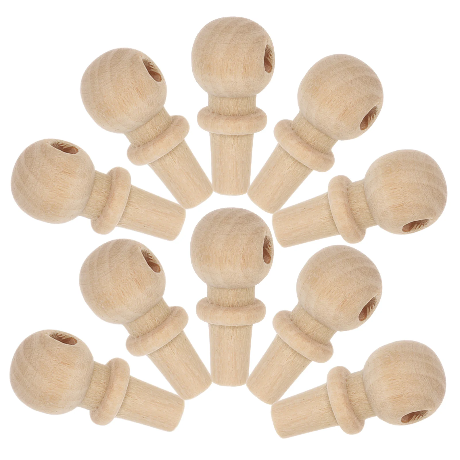 10 Pcs Gourd Stopper Accessories Bottle Stoppers for Glass Bottles Pottery DIY Wood Drawer
10 Pcs Gourd Stopper Accessories Bottle Stoppers for Glass Bottles Pottery DIY Wood Drawer