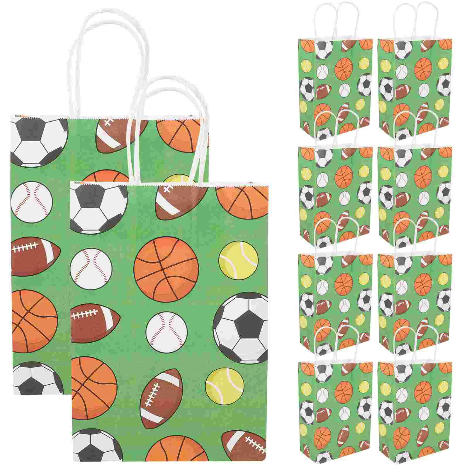 12 Pcs Gift Bag Candy Paper Bags for Shop Storage Packaging Sports Ball Snack Goody Wrapping Big Kraft Presents
12 Pcs Gift Bag Candy Paper Bags for Shop Storage Packaging Sports Ball Snack Goody Wrapping Big Kraft Presents