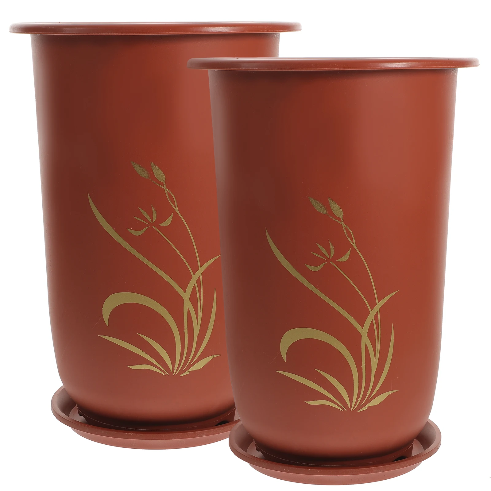 2 Pcs Resin Planter Imitation Purple Sand Flowerpot Saucer Orchid Containers Nursery Planting Decor
2 Pcs Resin Planter Imitation Purple Sand Flowerpot Saucer Orchid Containers Nursery Planting Decor