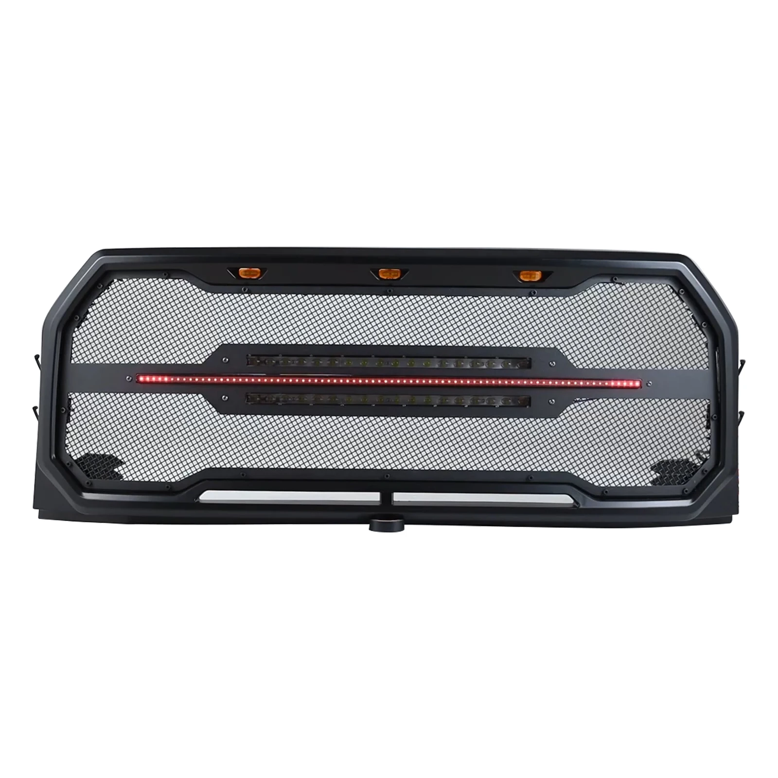 4x4 Offroad Black Modified Bumper Grille For F150 F-150 2015 2016 2017 W/ LED Amber Lights Strip Pickup Truck Grills
4x4 Offroad Black Modified Bumper Grille For F150 F-150 2015 2016 2017 W/ LED Amber Lights Strip Pickup Truck Grills