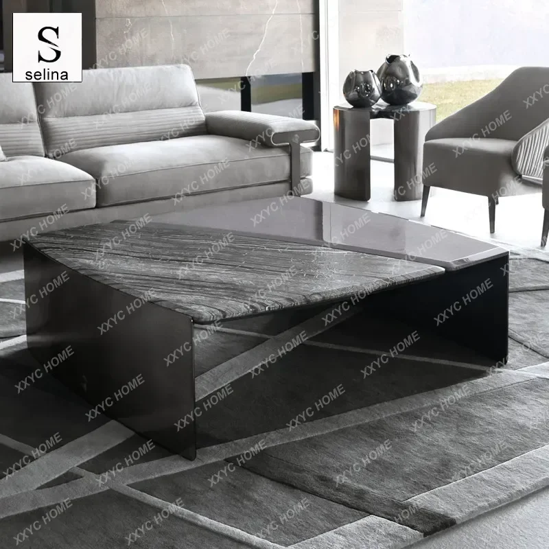 minimalist villa living room premium square marble coffee table
minimalist villa living room premium square marble coffee table