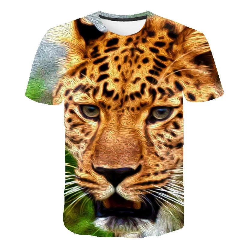 Men Hd Animal 3D Leopard Real Graphic T Shirts Adult Fashion Round Neck Pullover T-shirt Breathable Oversized Clothing Tee Tops
Men Hd Animal 3D Leopard Real Graphic T Shirts Adult Fashion Round Neck Pullover T-shirt Breathable Oversized Clothing Tee Tops