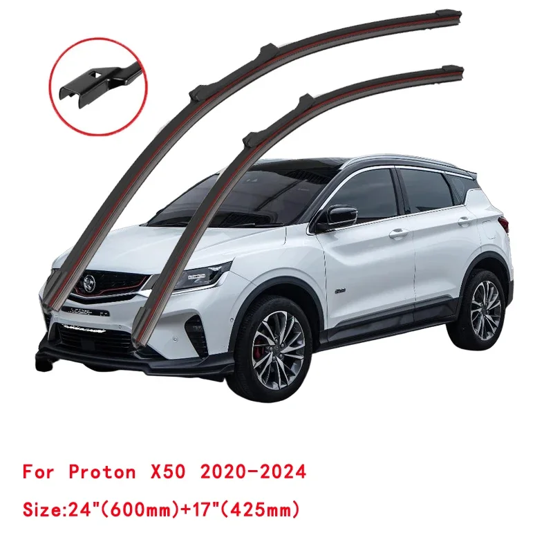 For Proton X50 X70 2018-2024 Car Windshield Wiper Blade Front Windscreen Brushes Washer Accessories Cleaning Replacement Parts
For Proton X50 X70 2018-2024 Car Windshield Wiper Blade Front Windscreen Brushes Washer Accessories Cleaning Replacement Parts