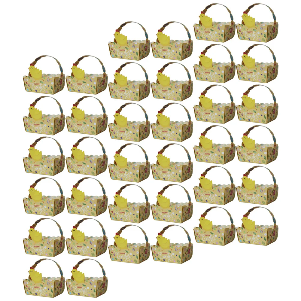 50 Pcs Easter Candy Box Yellow Flower Basket Portable Gift Packaging Boxes for Cookies Chocolate Sweets Party Decoration
50 Pcs Easter Candy Box Yellow Flower Basket Portable Gift Packaging Boxes for Cookies Chocolate Sweets Party Decoration