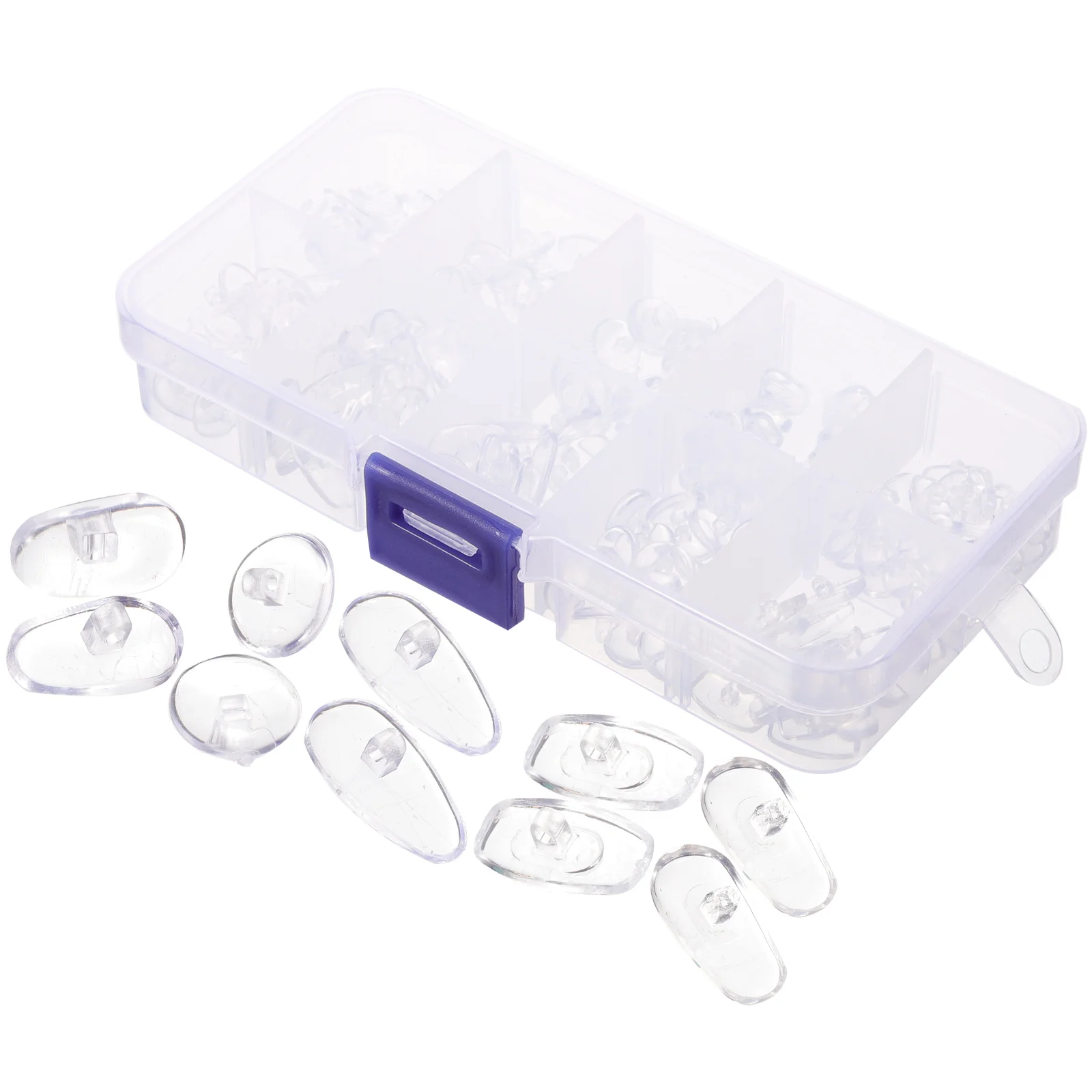 10 Silicone Nose Pads Anti Slip Eyeglass Parts Suitable Most Glasses Frames Comfort Non Irritating Stable
10 Silicone Nose Pads Anti Slip Eyeglass Parts Suitable Most Glasses Frames Comfort Non Irritating Stable