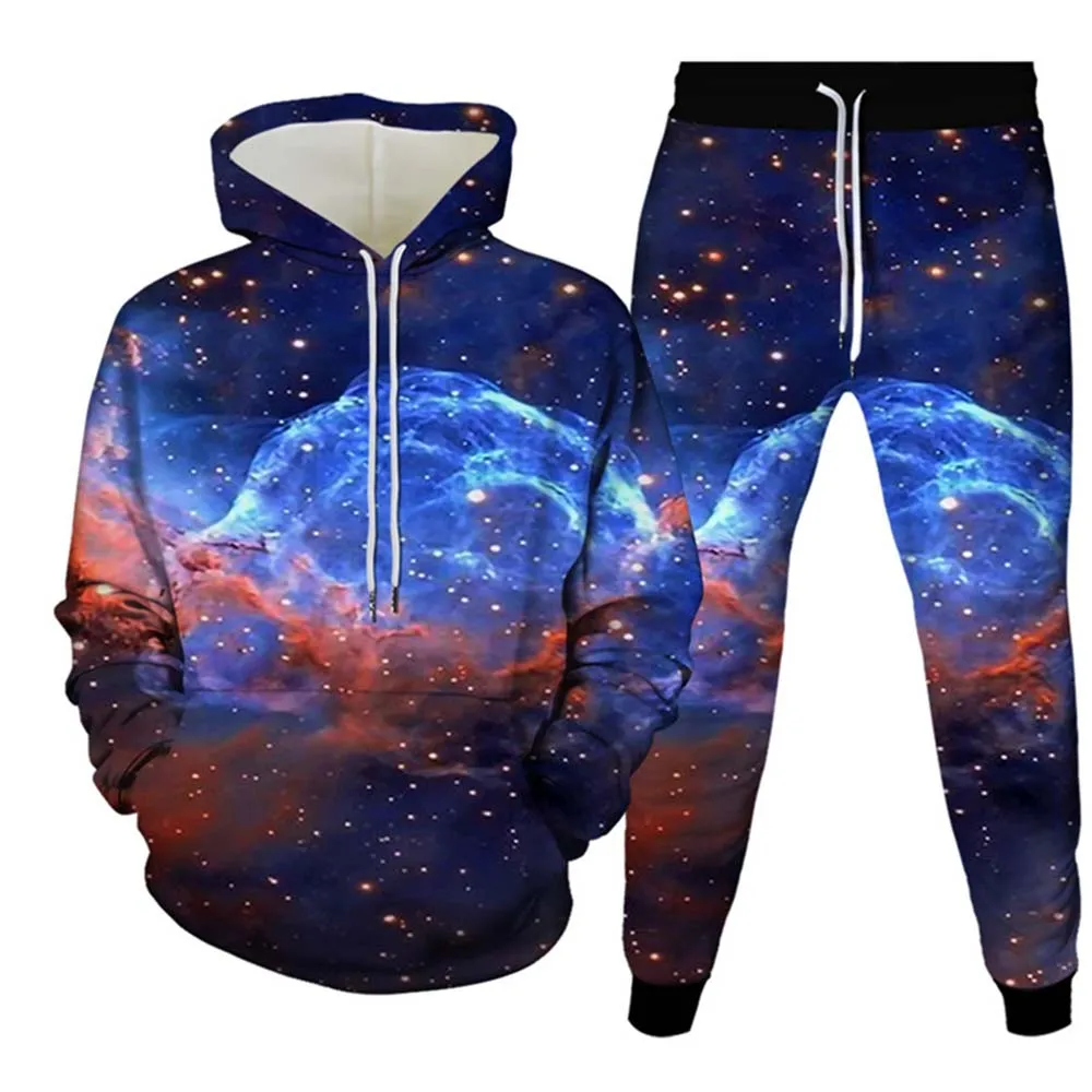 Autumn Hoodies Sets Moon Star Universe Galaxy Planets 3D Printed Men's Tracksuit Casual Hoodie Pants 2 Sets Oversized Pullover
Autumn Hoodies Sets Moon Star Universe Galaxy Planets 3D Printed Men's Tracksuit Casual Hoodie Pants 2 Sets Oversized Pullover