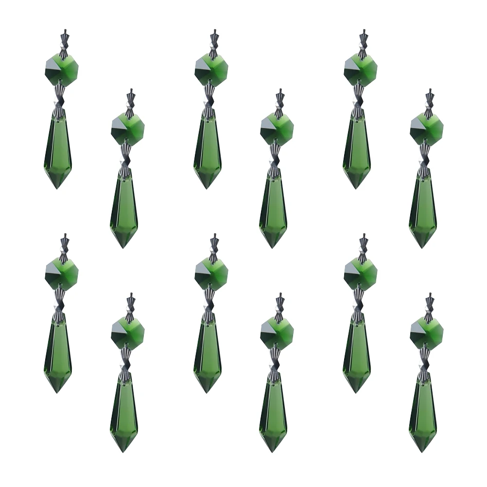 12 Pcs Branches Crystal Pendant Accessories Beads Green Decoration Hanging Charm
12 Pcs Branches Crystal Pendant Accessories Beads Green Decoration Hanging Charm
