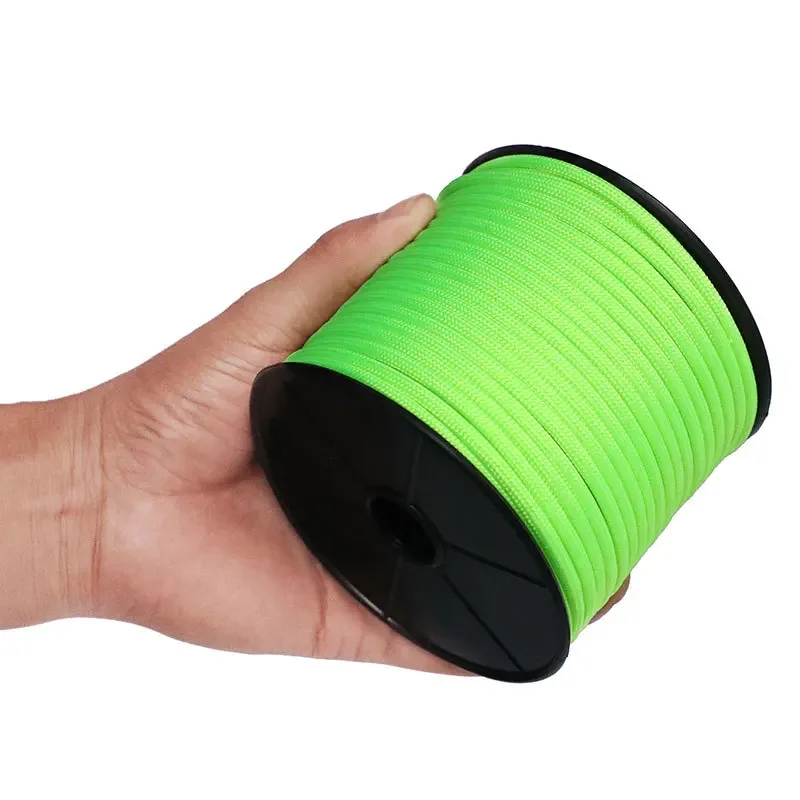 Camping Survival Accessories Tent Lanyard DIY Bracelet Weaving Rope 50M 9 Strand Paracord 550 Tactical Parachute Cord
Camping Survival Accessories Tent Lanyard DIY Bracelet Weaving Rope 50M 9 Strand Paracord 550 Tactical Parachute Cord