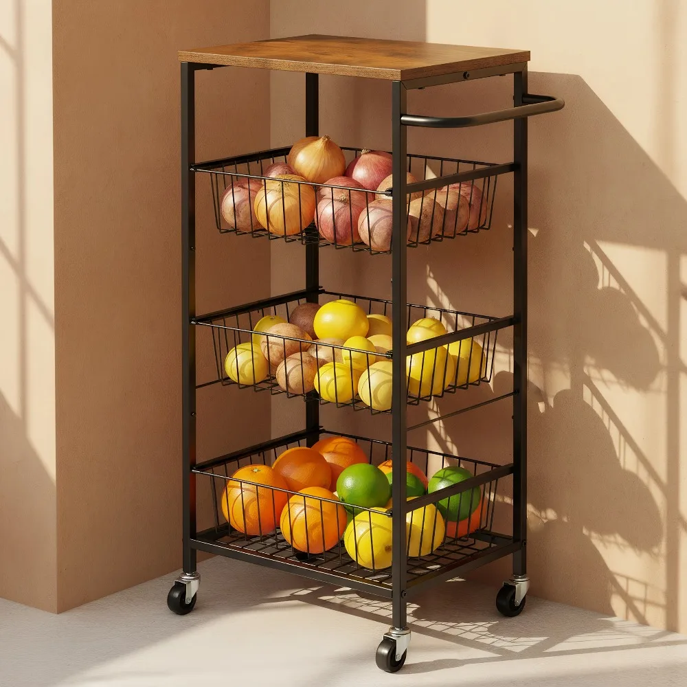 Kitchen Storage Trolley with Wheels Microwave Oven Stand with Wheels Mobile Multi-functional Trolley Equipped with Storage
Kitchen Storage Trolley with Wheels Microwave Oven Stand with Wheels Mobile Multi-functional Trolley Equipped with Storage