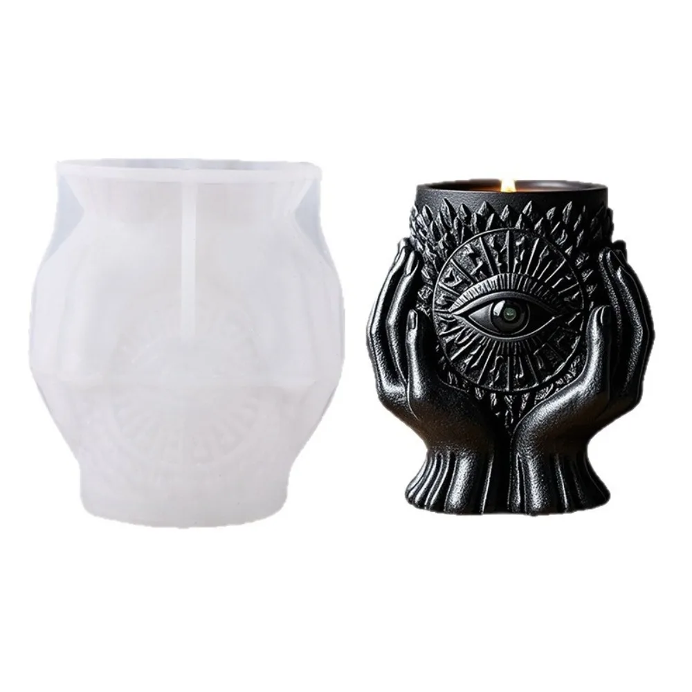 Guardian Eye Candle Cup Silicone Mold DIY Handmade Concrete Plaster Candle Jar Flowerpot Epoxy Resin Molds Home Décor
Guardian Eye Candle Cup Silicone Mold DIY Handmade Concrete Plaster Candle Jar Flowerpot Epoxy Resin Molds Home Décor