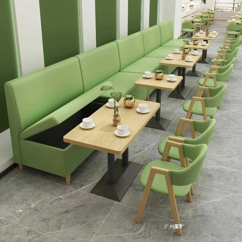Milk tea shop table and chair combination dessert burger snack dining cafe booth sofa commercial wall sofa
Milk tea shop table and chair combination dessert burger snack dining cafe booth sofa commercial wall sofa