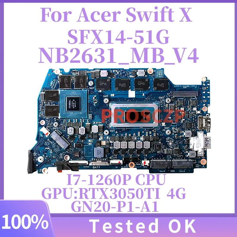 Для ноутбука Acer Swift X SFX14-51G NB2631-MB-V4 подходит для процессора I7-1260P, 32 ГБ ОЗУ 3050TI 4G, графический процессор, 100% протестировано, ОК, отправлен.
Для ноутбука Acer Swift X SFX14-51G NB2631-MB-V4 подходит для процессора I7-1260P, 32 ГБ ОЗУ 3050TI 4G, графический процессор, 100% протестировано, ОК, отправлен.