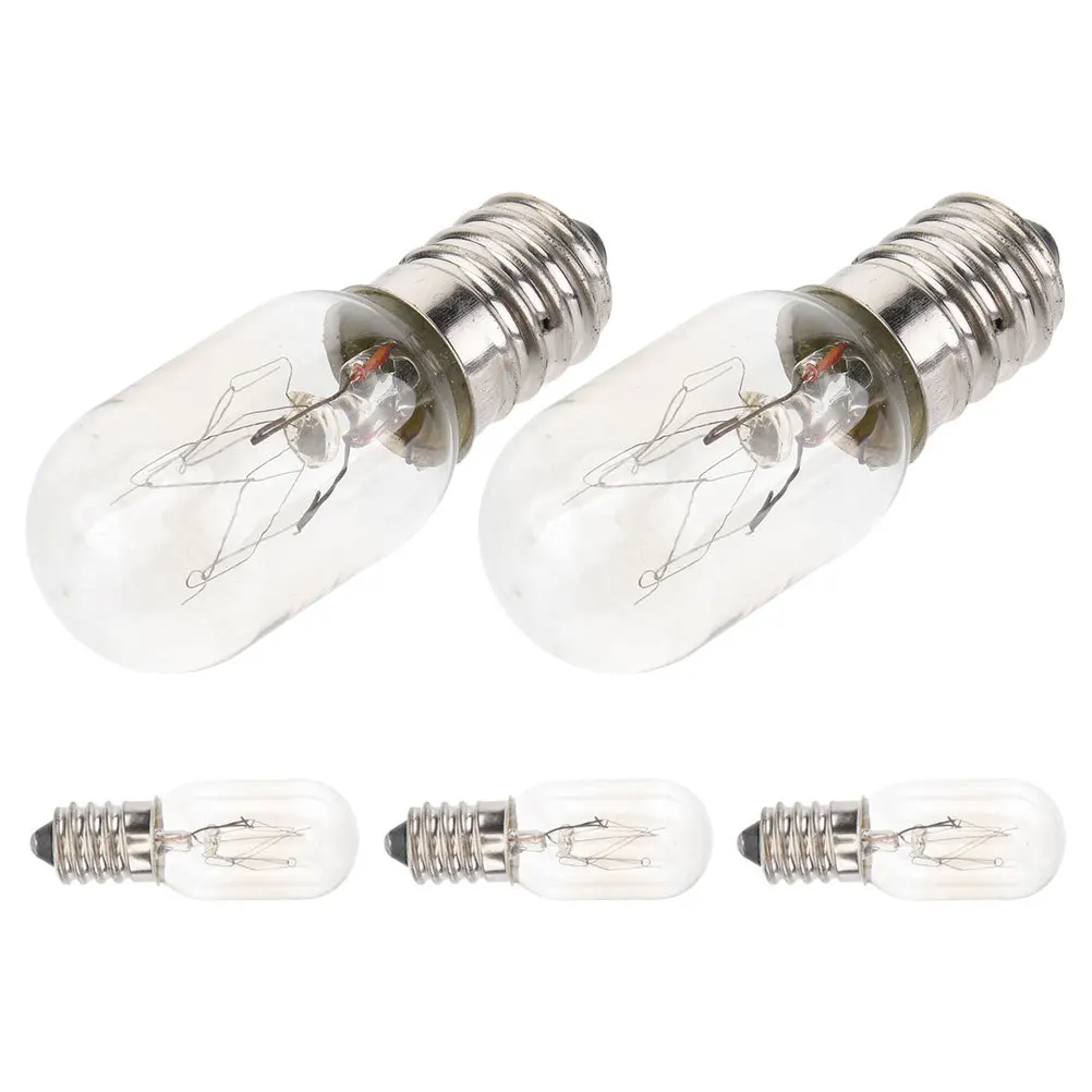 5Pcs E14 Fridge Light Bulbs Small Screw Base 15W Long Lifespan Heat Resistant LED Appliance Refrigerator Freezer Lighting
5Pcs E14 Fridge Light Bulbs Small Screw Base 15W Long Lifespan Heat Resistant LED Appliance Refrigerator Freezer Lighting