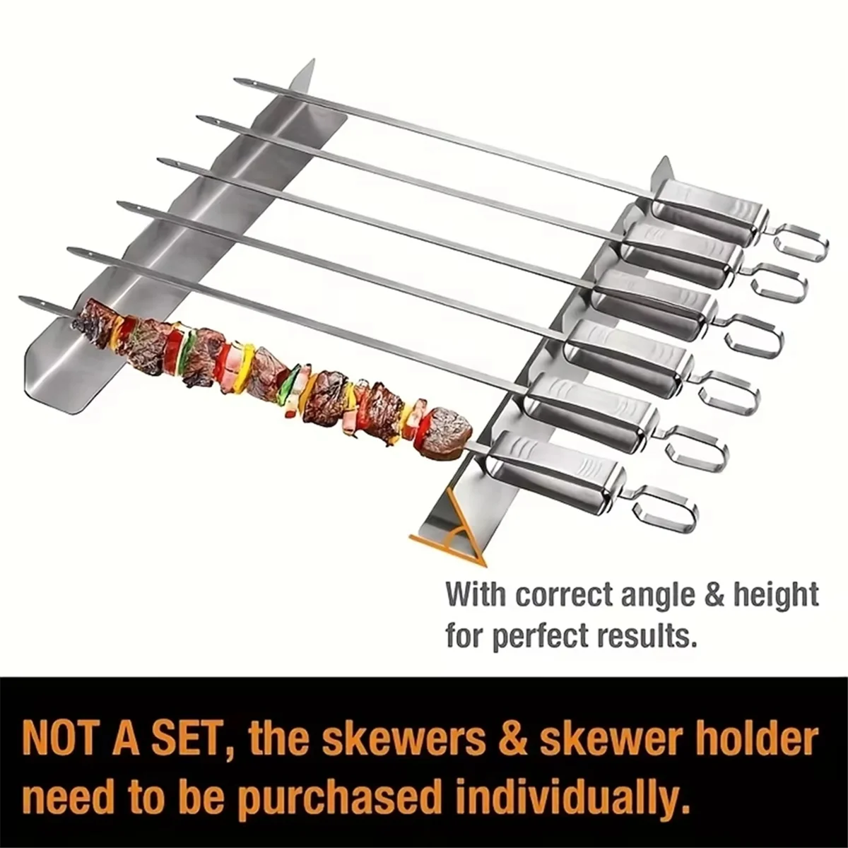 AA74 2pcs Kebab Rack Kebab Stands Skewer Holder for Barbecue for Kitchen Patio Home Outdoor Camping BBQ Tools
AA74 2pcs Kebab Rack Kebab Stands Skewer Holder for Barbecue for Kitchen Patio Home Outdoor Camping BBQ Tools