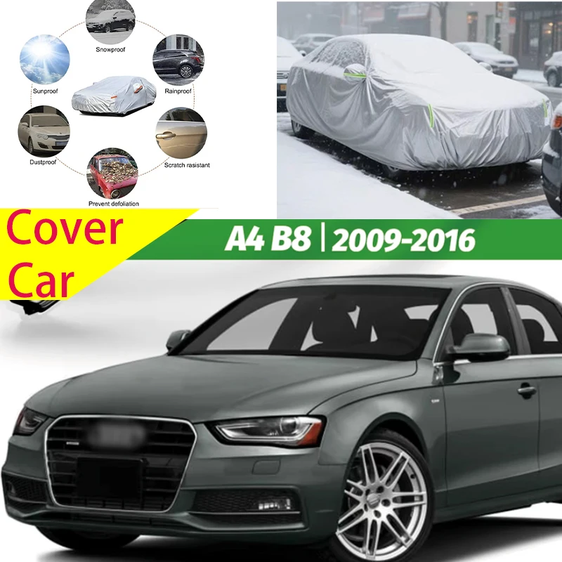 For Audi A4 B8 2009-2016 2008 2009 2010 Full Car Covers Outdoor Sun Anti UV Rain Snow Dust Protection Oxford Cloth Accessories
For Audi A4 B8 2009-2016 2008 2009 2010 Full Car Covers Outdoor Sun Anti UV Rain Snow Dust Protection Oxford Cloth Accessories