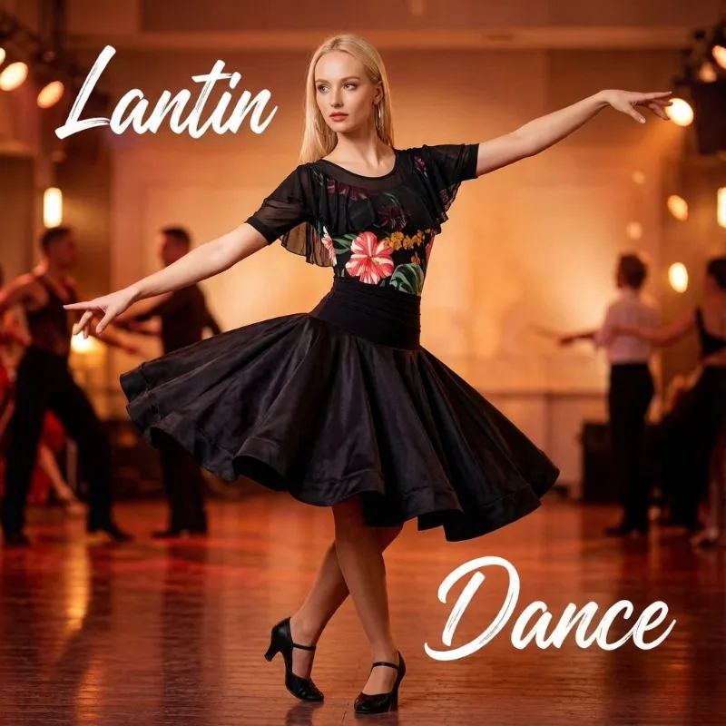 Women Plus Size S-5XL Green Floral Latin Dance Top Mesh Ruffle Half Sleeve Bodysuit Modern Ballroom Tango Practice Leotard
Women Plus Size S-5XL Green Floral Latin Dance Top Mesh Ruffle Half Sleeve Bodysuit Modern Ballroom Tango Practice Leotard