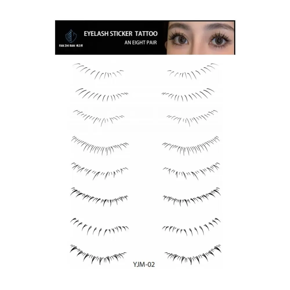 8/10Pairs Multi-Style Lower Eyelash Tattoo Stickers 3D Waterproof Under Eye Fake Eyelash Black Simulation Transfer Lashes Decals
8/10Pairs Multi-Style Lower Eyelash Tattoo Stickers 3D Waterproof Under Eye Fake Eyelash Black Simulation Transfer Lashes Decals