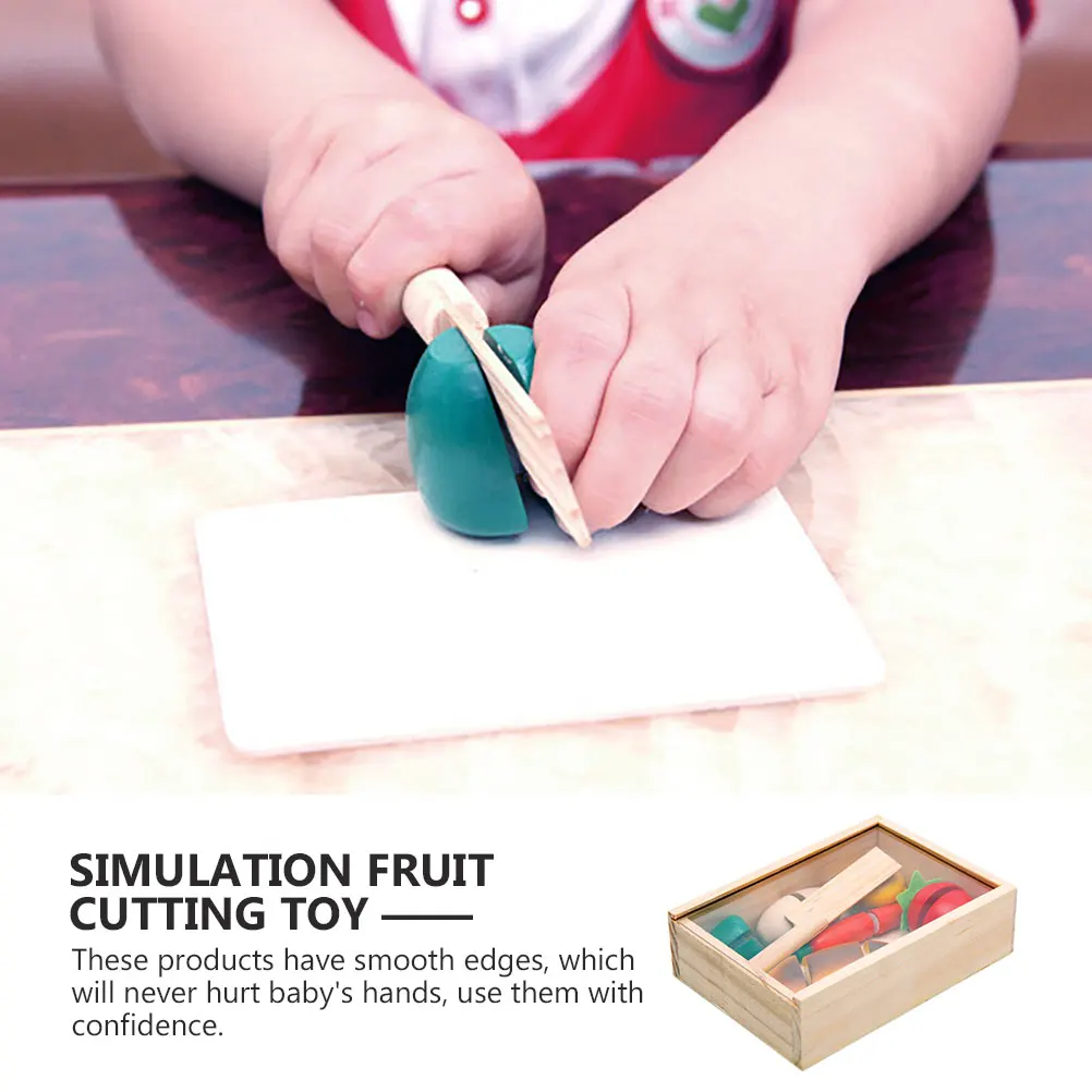 Wooden Fruit Cut Kid Kitchen Playset Toys for Kids Cartoon Fruits Toddlers Children's Kitchenware Utensils Puzzle
Wooden Fruit Cut Kid Kitchen Playset Toys for Kids Cartoon Fruits Toddlers Children's Kitchenware Utensils Puzzle