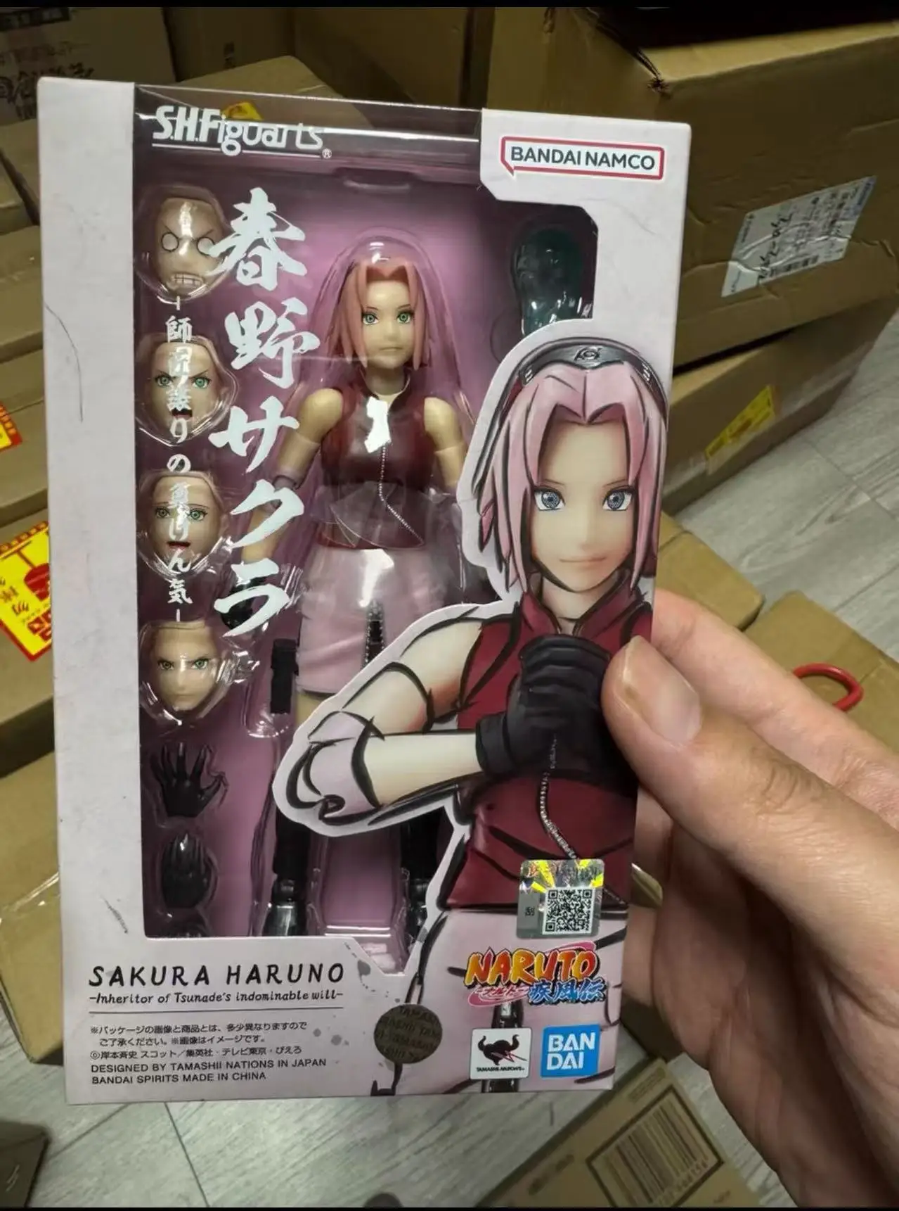 Bandai SHF Naruto Shinto Haruno Sakura 2.0 Новое твердое тело 
Bandai SHF Naruto Shinto Haruno Sakura 2.0 Новое твердое тело