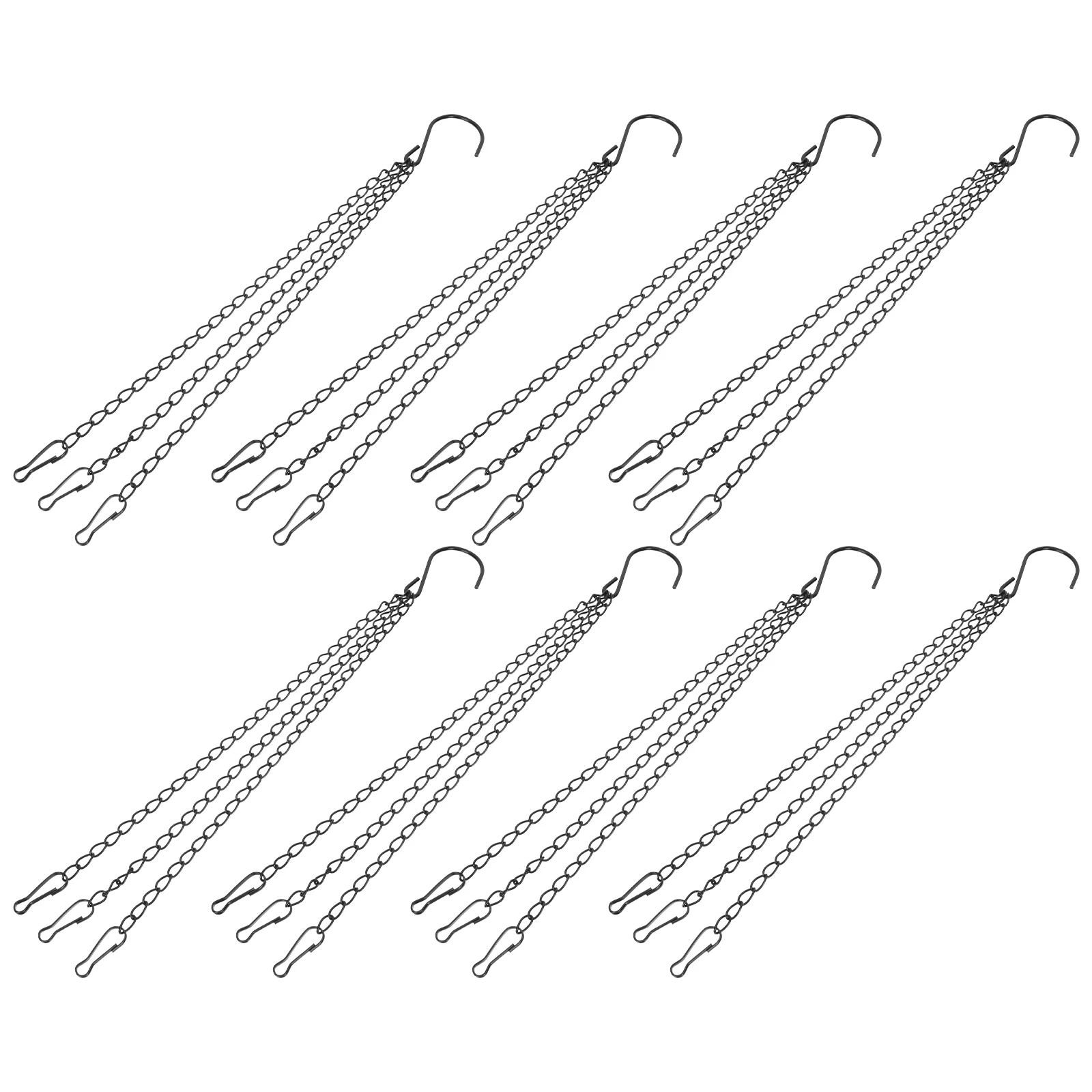 8pcs Pot Hanging Chain Sturdy Durable Planter Basket Chains Iron Metal Decor Pot Hanging Chains Gifts
8pcs Pot Hanging Chain Sturdy Durable Planter Basket Chains Iron Metal Decor Pot Hanging Chains Gifts