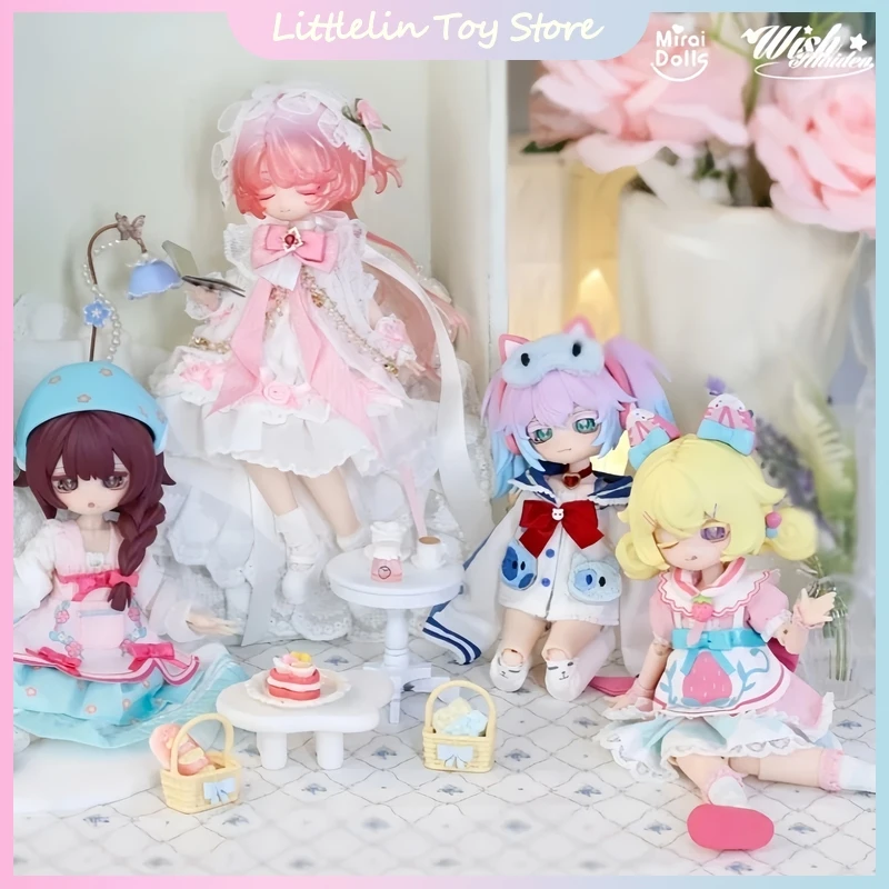 New Miraidolls Wish Maiden Serise Genuine Blind Box 1/8 Scale Bjd Action Figures Articulated Doll Decor Model Mystery Box Gift
New Miraidolls Wish Maiden Serise Genuine Blind Box 1/8 Scale Bjd Action Figures Articulated Doll Decor Model Mystery Box Gift