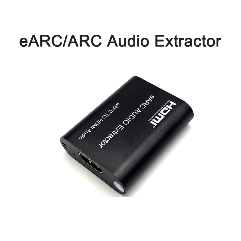 HDMI EARC ARC Audio Extractor Converter Sopport CEC PCM2.0 5.1ch 7.1ch Audio Adapter Splitter for TV Soundbar Speaker Amplifier
HDMI EARC ARC Audio Extractor Converter Sopport CEC PCM2.0 5.1ch 7.1ch Audio Adapter Splitter for TV Soundbar Speaker Amplifier