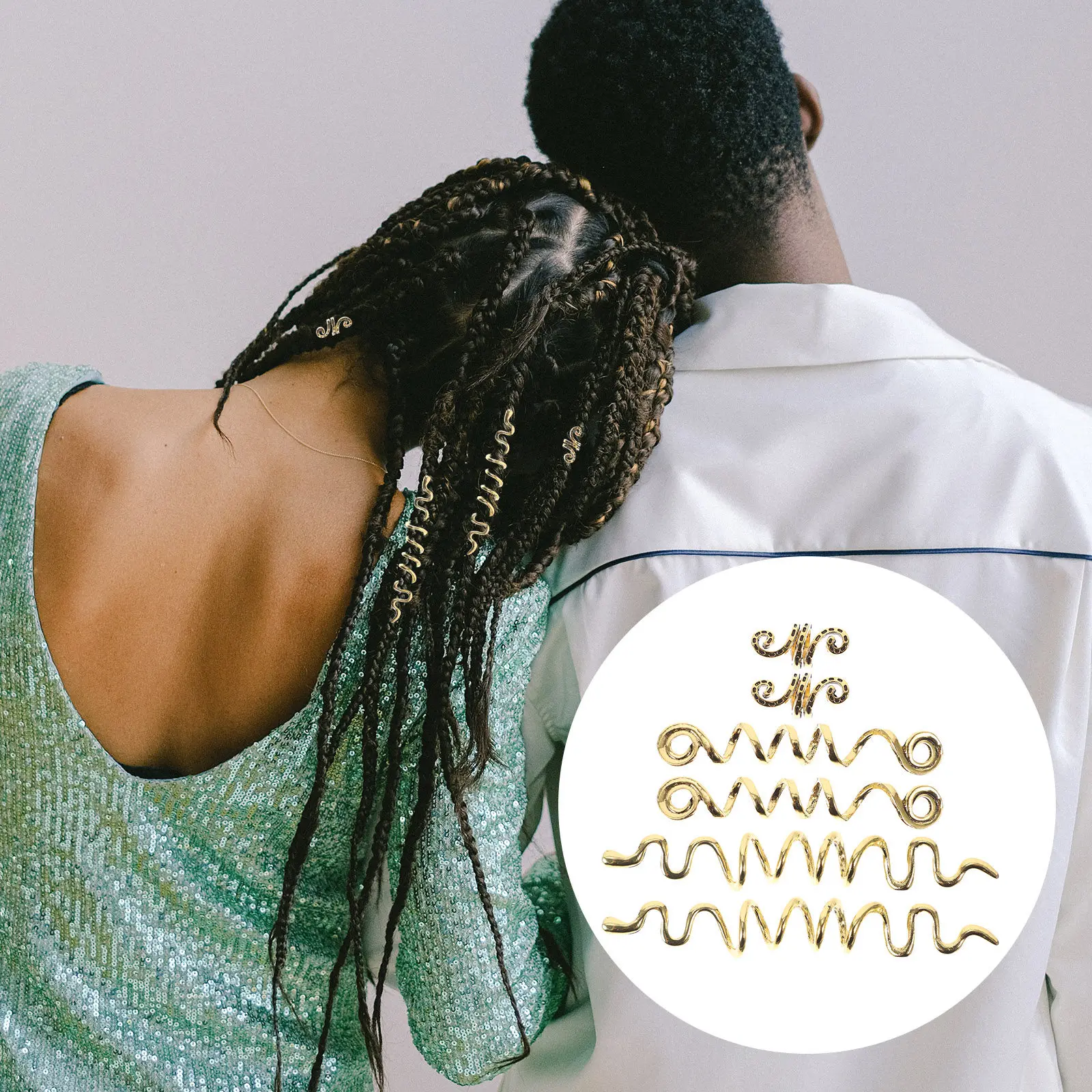 6Pcs Braid Hair Accessories Set Stylish Hair Jewelry Charms Cuffs Rings Dreadlock Braiding Jewelry Dreadlock Accessories
6Pcs Braid Hair Accessories Set Stylish Hair Jewelry Charms Cuffs Rings Dreadlock Braiding Jewelry Dreadlock Accessories
