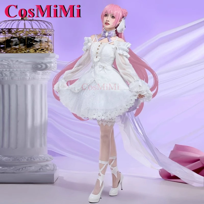 CosMiMi Game NIKKE Dorophy Cosplay Costume Sweet Elegant Lovely White Formal Dress Women Carnival Party Role Play Clothing S-XL
CosMiMi Game NIKKE Dorophy Cosplay Costume Sweet Elegant Lovely White Formal Dress Women Carnival Party Role Play Clothing S-XL