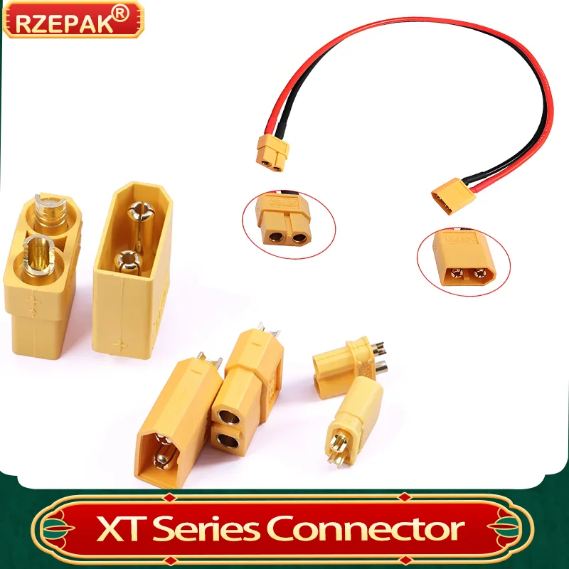 1-100Pcs XT60 XT30U XT90 Male Female Connectors Bullet Plugs Terminal Set For RC Lipo Battery Drone Airplane Car Boat Model
1-100Pcs XT60 XT30U XT90 Male Female Connectors Bullet Plugs Terminal Set For RC Lipo Battery Drone Airplane Car Boat Model