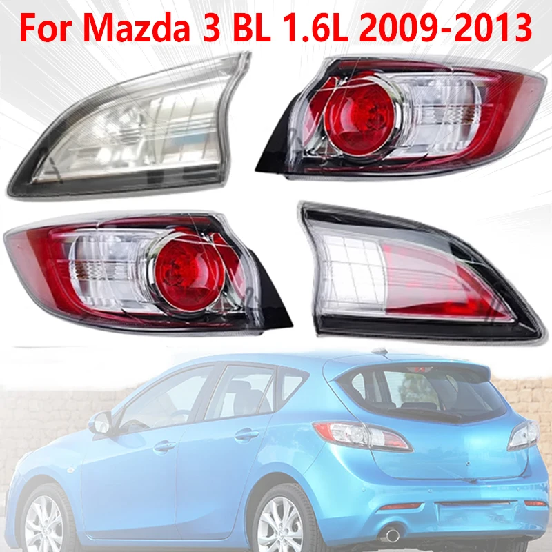 Auto Parts Taillight Assembly Turn Signal Brake Warning Light Rear Headlight Without Bulb For Mazda 3 BL 1.6L 2009-2013
Auto Parts Taillight Assembly Turn Signal Brake Warning Light Rear Headlight Without Bulb For Mazda 3 BL 1.6L 2009-2013