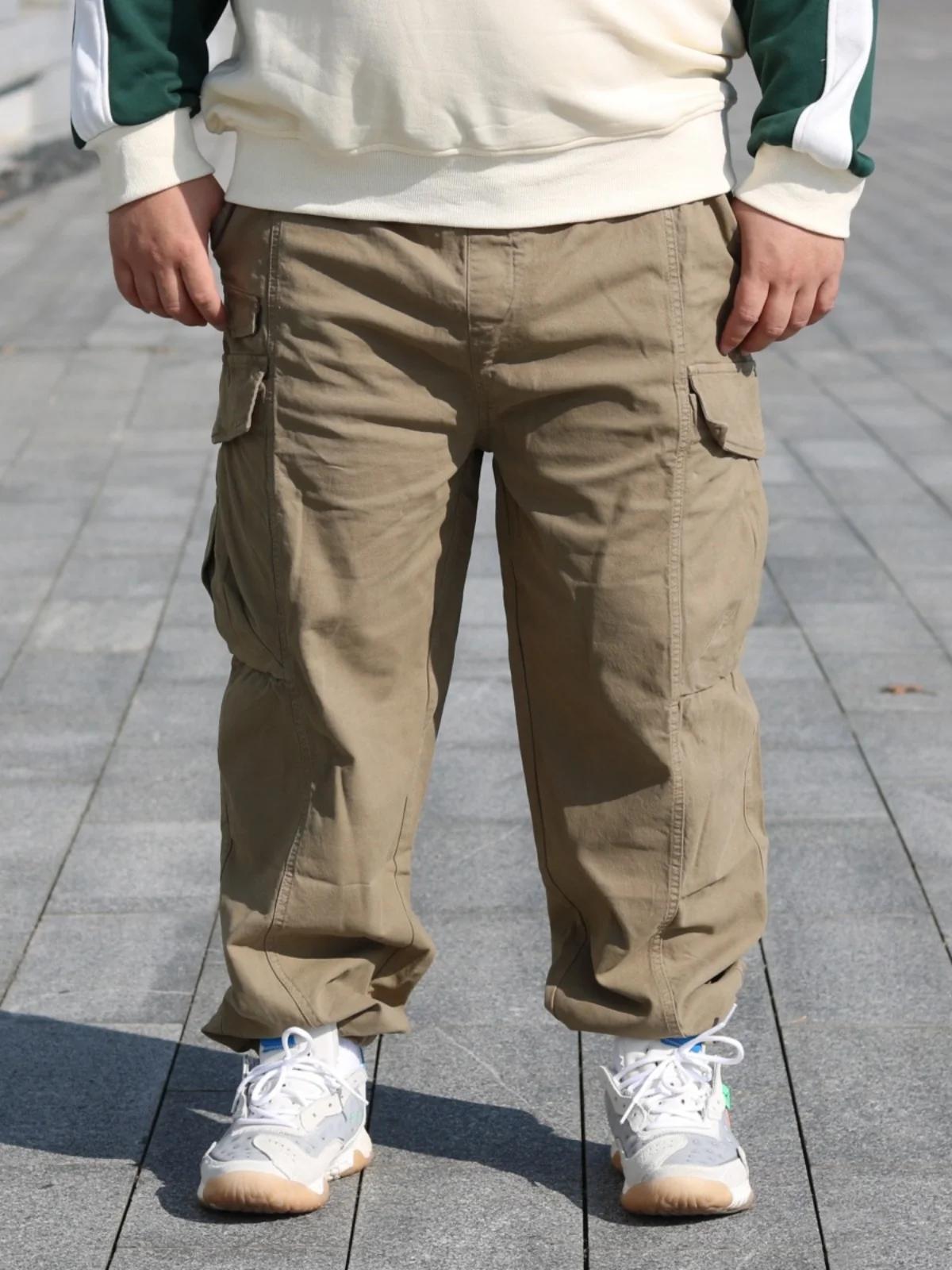 Мужские свободные брюки прямого кроя для работы, комфортные, универсальные, с эффектом восковой окраски и водной шлифовки, осенне-зимние, хлопковые
Мужские свободные брюки прямого кроя для работы, комфортные, универсальные, с эффектом восковой окраски и водной шлифовки, осенне-зимние, хлопковые