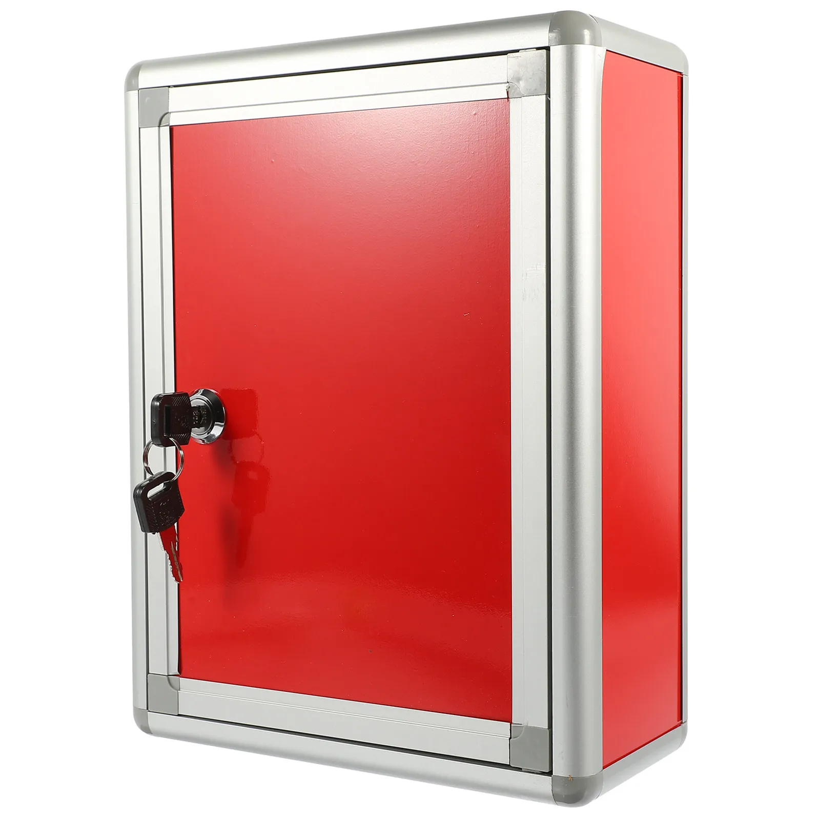 Retro Wall Mount Suggestion Box Aluminum Letter Box with Lock for Complaints Voting Graduation Ceremonies Mail Storage Space
Retro Wall Mount Suggestion Box Aluminum Letter Box with Lock for Complaints Voting Graduation Ceremonies Mail Storage Space