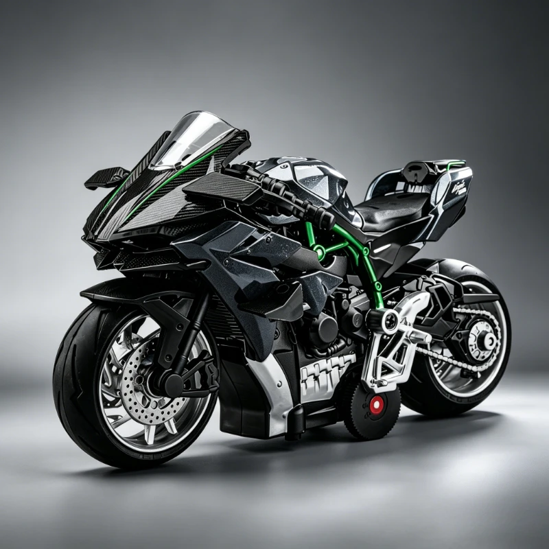 1:14Simulation H2R alloy motorcycle pull back sound and light simulation locomotive to send boys gifts toys collection ornaments
1:14Simulation H2R alloy motorcycle pull back sound and light simulation locomotive to send boys gifts toys collection ornaments