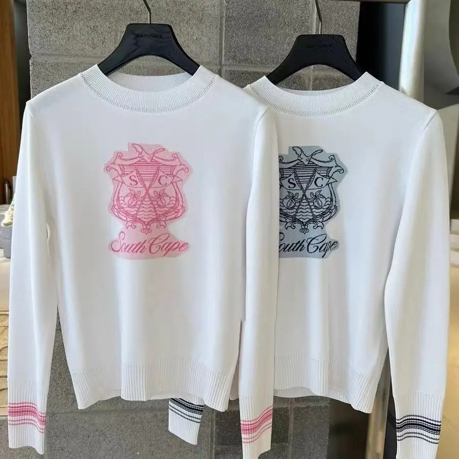 Women's New Fashion Embroidered Crew Neck Knit Top for Golf
Women's New Fashion Embroidered Crew Neck Knit Top for Golf
