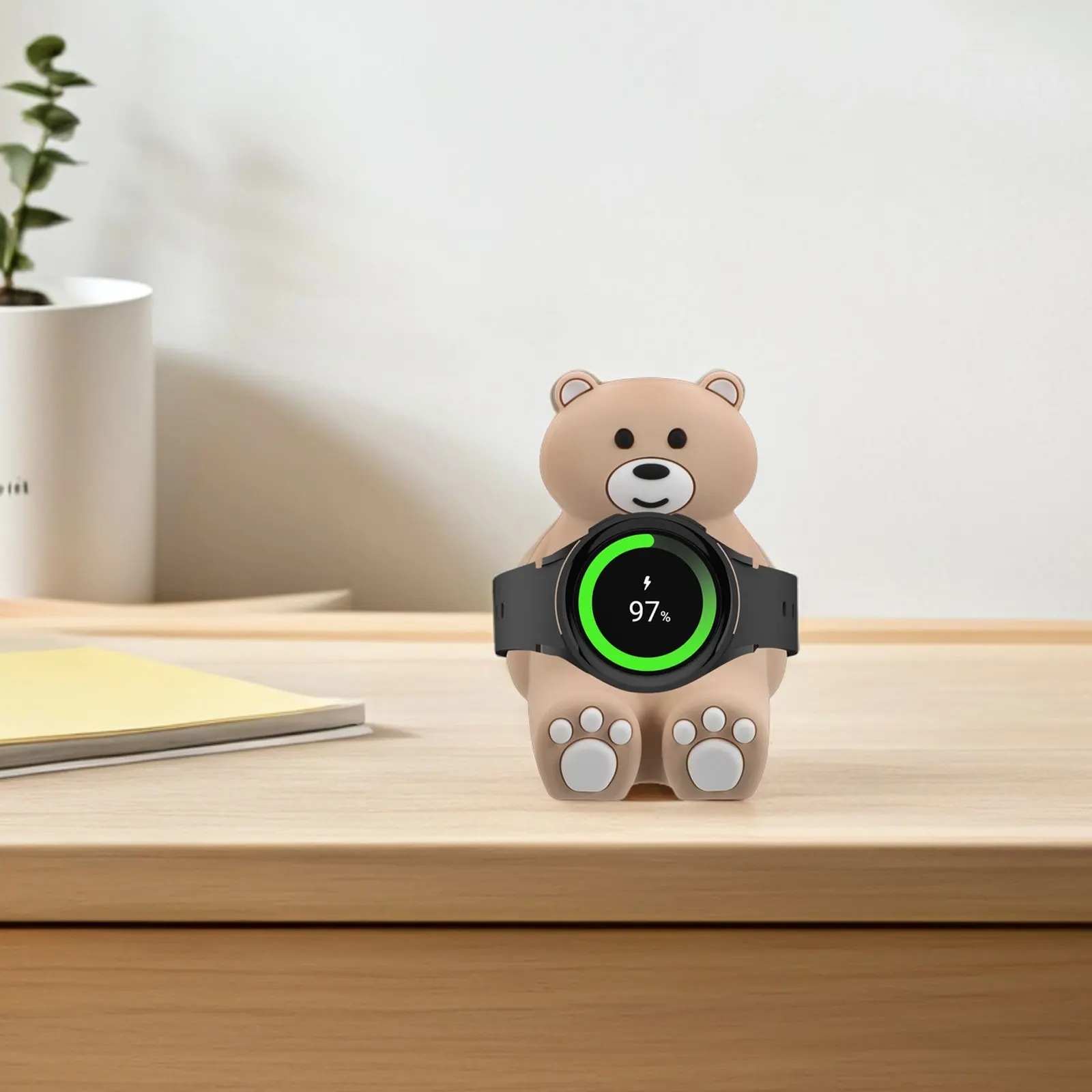 Креативная подставка для зарядки часов в форме медведя, компактная вертикальная док-станция для умных часов, для дома и офиса
Креативная подставка для зарядки часов в форме медведя, компактная вертикальная док-станция для умных часов, для дома и офиса