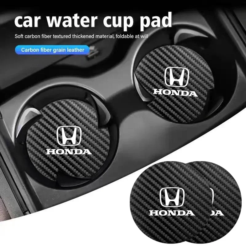 2 шт. автомобильный коврик для чашки с водой из углеродистой кожи, противошумный коврик для подставки для Honda Civic Fit Jazz Accord Pilot CRV Odyssey Passport City
2 шт. автомобильный коврик для чашки с водой из углеродистой кожи, противошумный коврик для подставки для Honda Civic Fit Jazz Accord Pilot CRV Odyssey Passport City