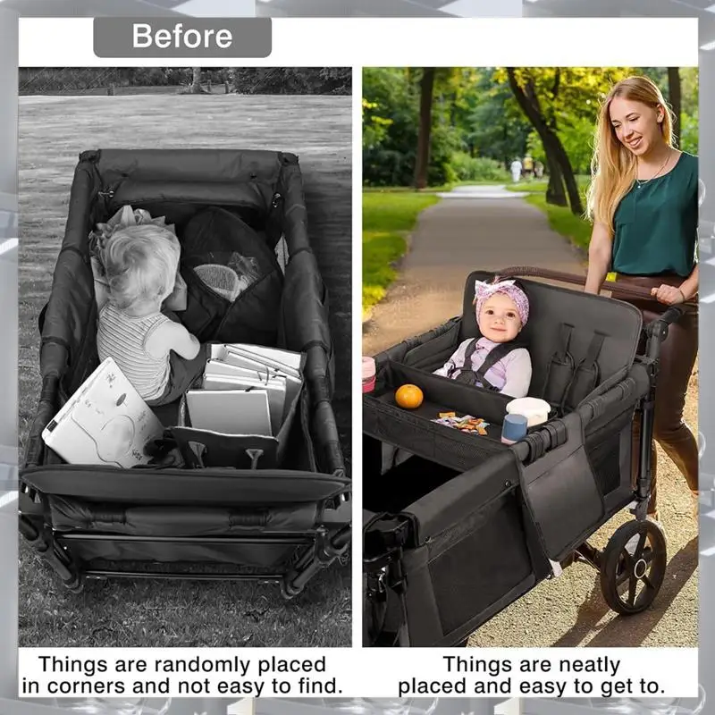 A84F-Tray For Stroller Stroller Cup Holder Organizer Tray For Snacks Waterproof Faux Leather Side Cup Holders & Mesh
A84F-Tray For Stroller Stroller Cup Holder Organizer Tray For Snacks Waterproof Faux Leather Side Cup Holders & Mesh