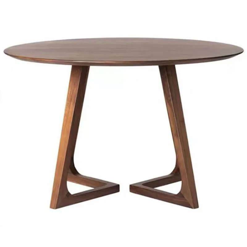 Nordic solid wood round table Japanese original solid wood simple modern book dining table and chair combination
Nordic solid wood round table Japanese original solid wood simple modern book dining table and chair combination