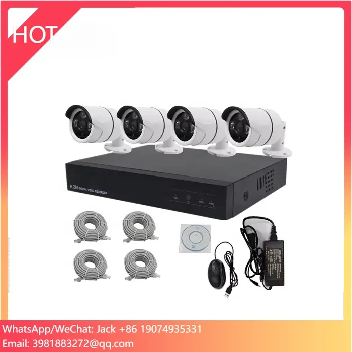 Домашняя система видеонаблюдения 1080P 4K IP-камеры POE 8MP 4CH NVR Kit Система видеонаблюдения
Домашняя система видеонаблюдения 1080P 4K IP-камеры POE 8MP 4CH NVR Kit Система видеонаблюдения