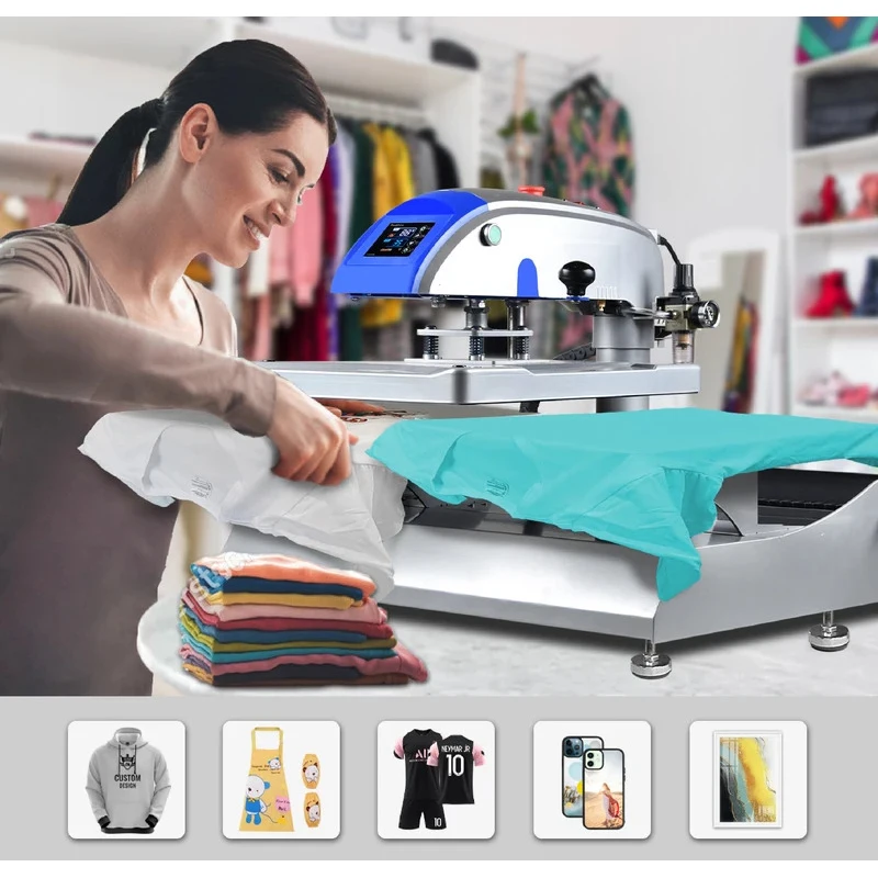 Pneumatic Shirt Printing Hine Automatic Operate Xcm Sublimation Heat Prs With Alignment
Pneumatic Shirt Printing Hine Automatic Operate Xcm Sublimation Heat Prs With Alignment