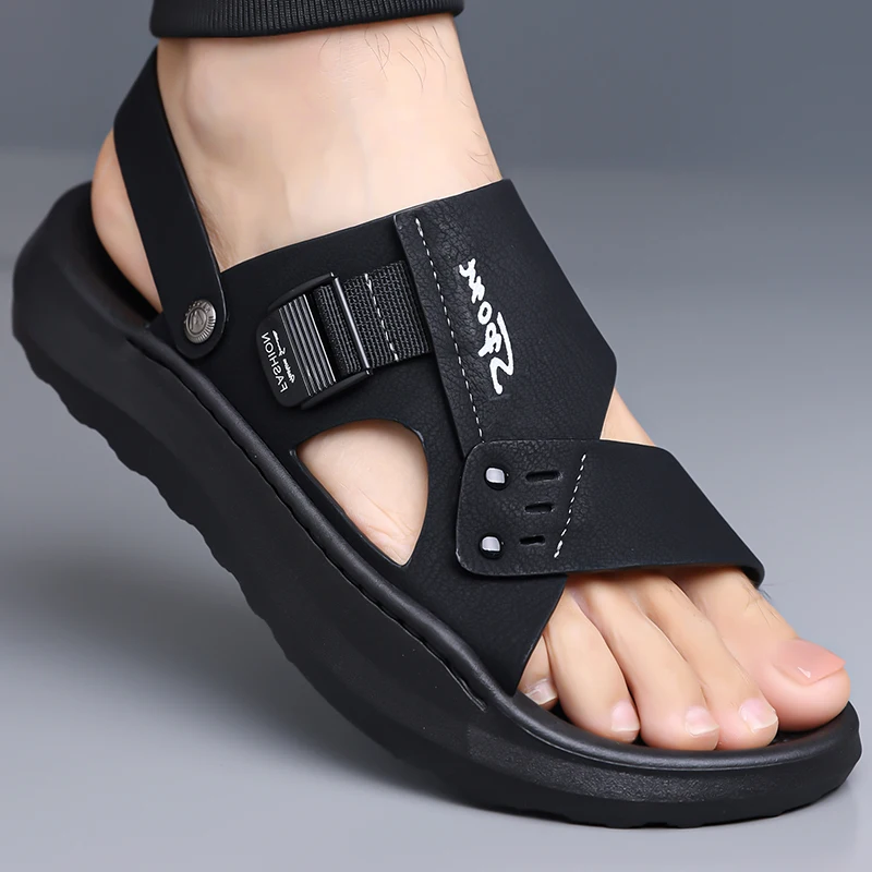 Men's Summer Sandals, Fashion Soft-soled Slippers, Anti-slip Wear-resistant Shoes for Outdoor, Driving & Beach-Wc26-8
Men's Summer Sandals, Fashion Soft-soled Slippers, Anti-slip Wear-resistant Shoes for Outdoor, Driving & Beach-Wc26-8