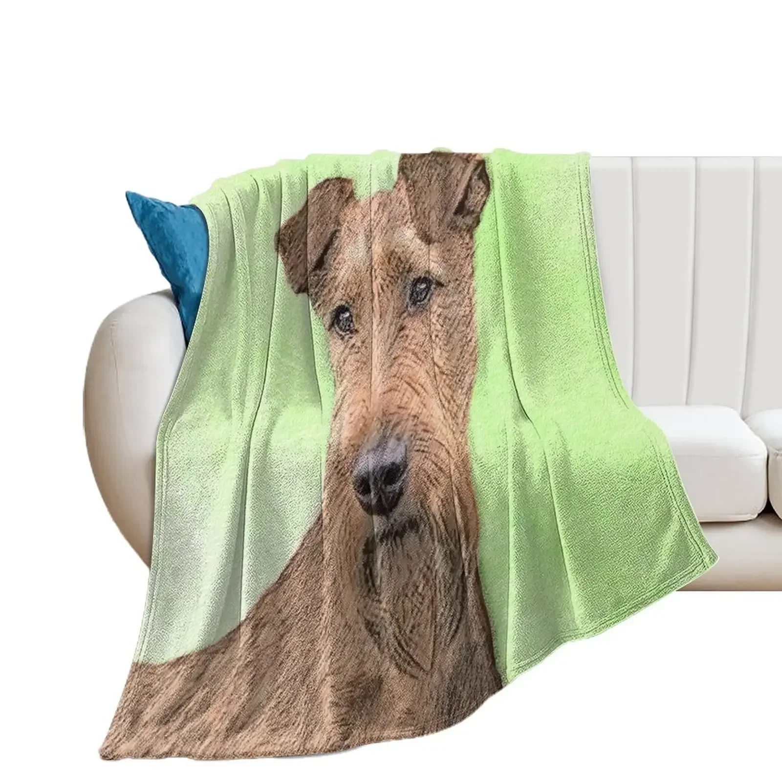 Irish Terrier Painting - Cute Original Dog Art Throw Blanket Sofa Quilt Bed Fashionable Loose Blankets For Baby Blankets
Irish Terrier Painting - Cute Original Dog Art Throw Blanket Sofa Quilt Bed Fashionable Loose Blankets For Baby Blankets