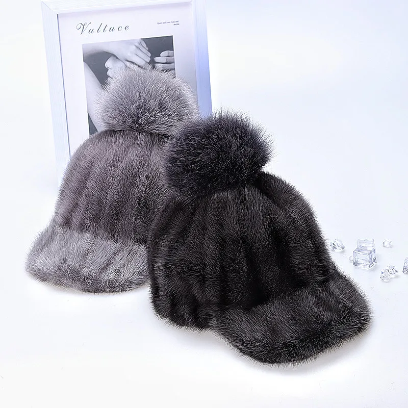 New Warm Hats Beanie Real Mink Fur Winter Caps for Women Luxury Fashion Wholesale Bonnets Winter Hats for Lady
New Warm Hats Beanie Real Mink Fur Winter Caps for Women Luxury Fashion Wholesale Bonnets Winter Hats for Lady