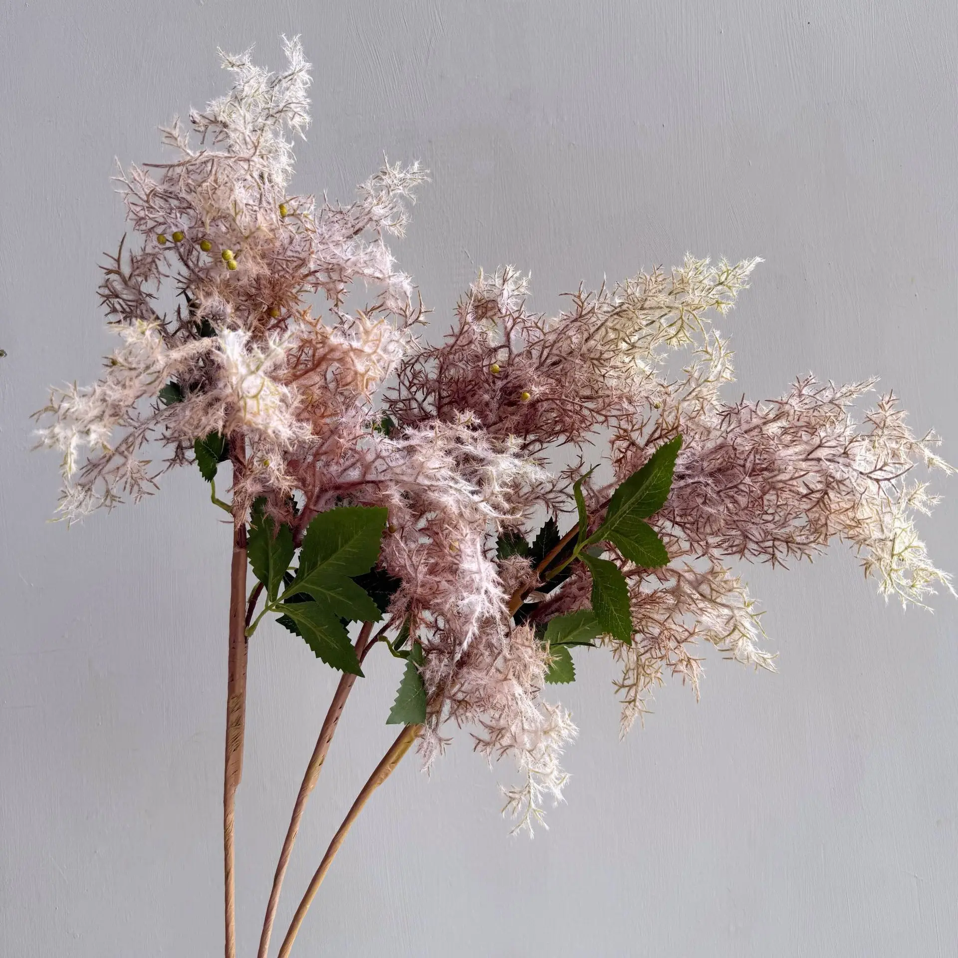 4Pc Artificial Flocking Mist Grass Plastic Flowers Wedding Background Flower Arrangement Party Table Design Home Room Decoration
4Pc Artificial Flocking Mist Grass Plastic Flowers Wedding Background Flower Arrangement Party Table Design Home Room Decoration
