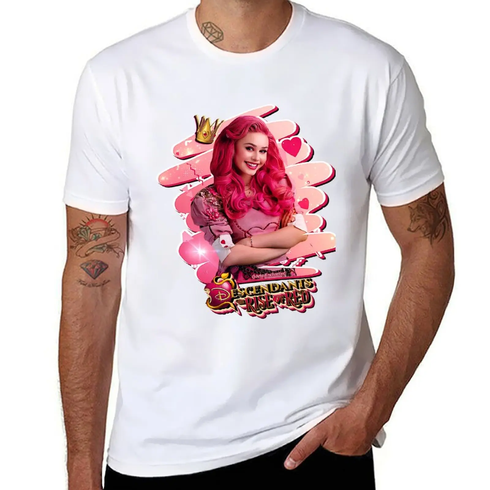 Turner The as - of Descendands Rise Ruby Queen Hearts Red of 4 Bridget Rose T-Shirt Plus Size Everyday Tee Shirt
Turner The as - of Descendands Rise Ruby Queen Hearts Red of 4 Bridget Rose T-Shirt Plus Size Everyday Tee Shirt