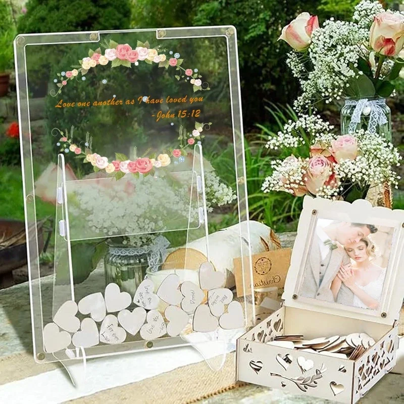 Black Acrylic Wedding Guest Sign Board Elegant Heart Message Table Centerpiece Decor For Couples Brides And Anniversary Gift
Black Acrylic Wedding Guest Sign Board Elegant Heart Message Table Centerpiece Decor For Couples Brides And Anniversary Gift