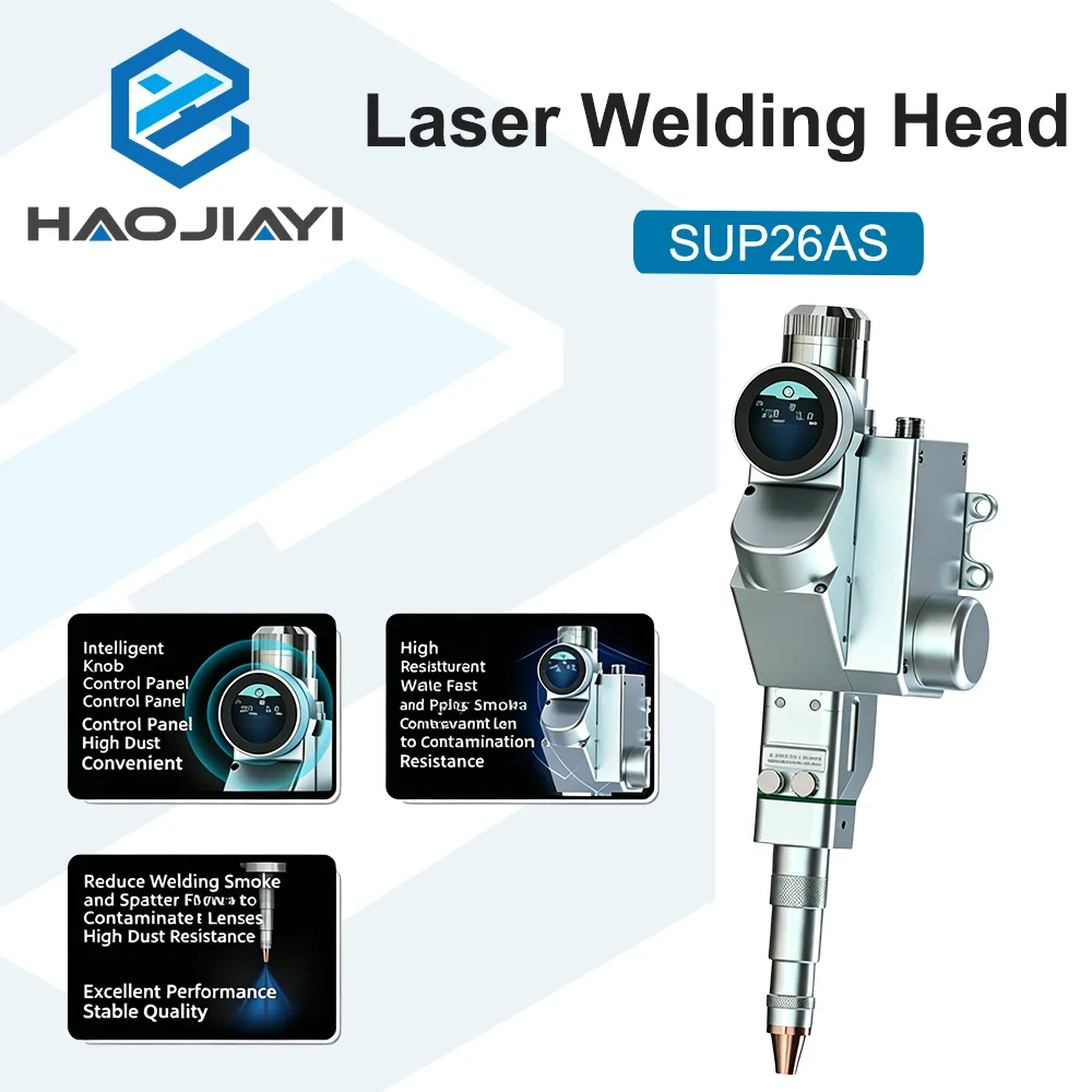SUP26AS Coaxial Dual Swing Laser Welding Head Spare Parts Accessories for Handheld Fiber Laser Welding Machine
SUP26AS Coaxial Dual Swing Laser Welding Head Spare Parts Accessories for Handheld Fiber Laser Welding Machine