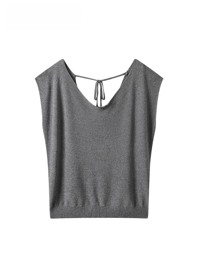 CaraCLUB plus Size Vest Women's Summer New Loose Slimming Fashionable Top Inner Wear Comfortable Knitted Short Sleeve Midi Le...
CaraCLUB plus Size Vest Women's Summer New Loose Slimming Fashionable Top Inner Wear Comfortable Knitted Short Sleeve Midi Le...